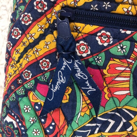 Vera Bradley Venetian Paisley‎ Mailbag Purse - Picture 3 of 8